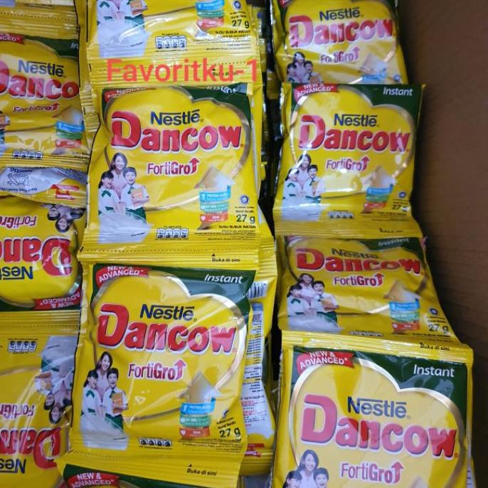 

Model baru - Susu Bubuk DANCOW Putih Fortigro 27 gr. 1 Renteng Isi 10 Sachet