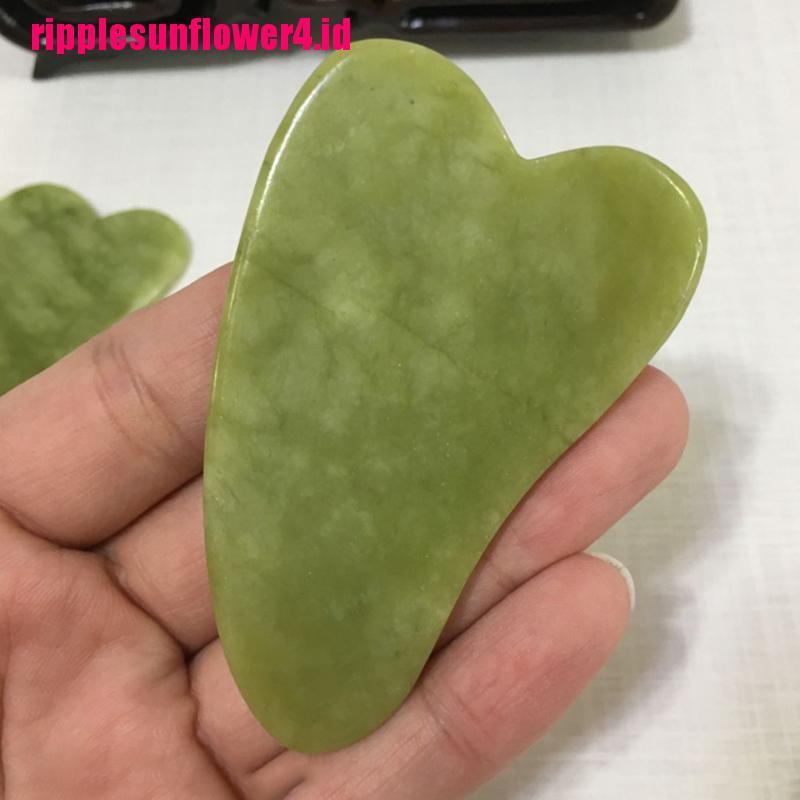 Papan Pijat Gua Sha Bahan Giok Alami