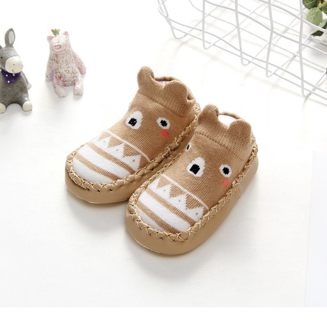 PATTERN MOCCASINS Sepatu Bayi Prewalker Model Kaos Kaki Anak Import SPA