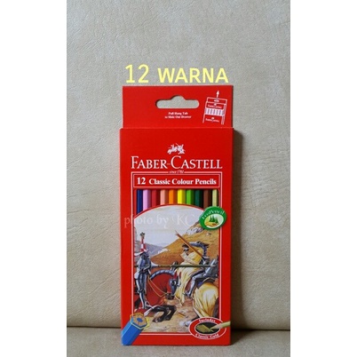 

Trendi Atk0082Fc 12 Warna Classic Colour Pensil Warna 115852 Faber Castel Dus Terlaris