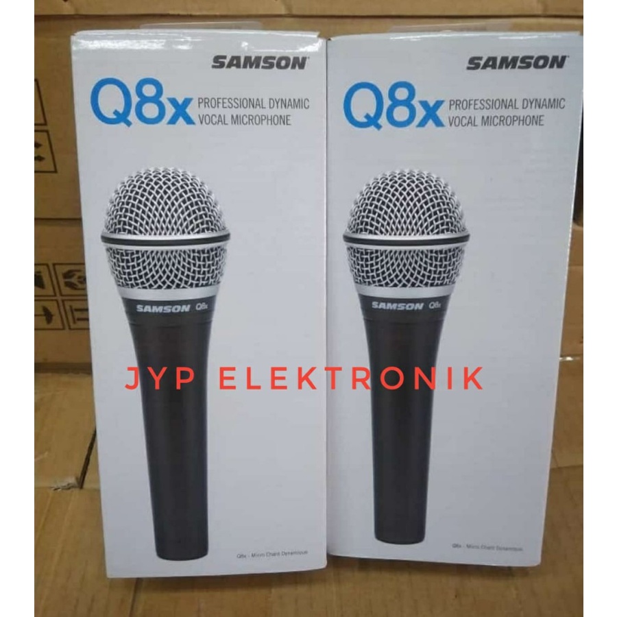 MIC KABEL SAMSON Q8X / SAMSON Q 8X / SAMSON Q 8 X VOCAL DYNAMIC ORIGINAL