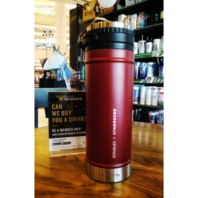 Starbucks tumbler stanley red