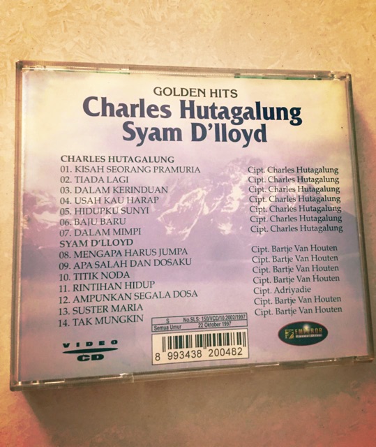 Cd Charles Hutagalung D Lloyd Original Shopee Indonesia