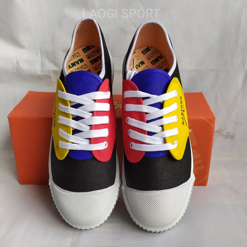 Sepatu nanyang motif costum warna
