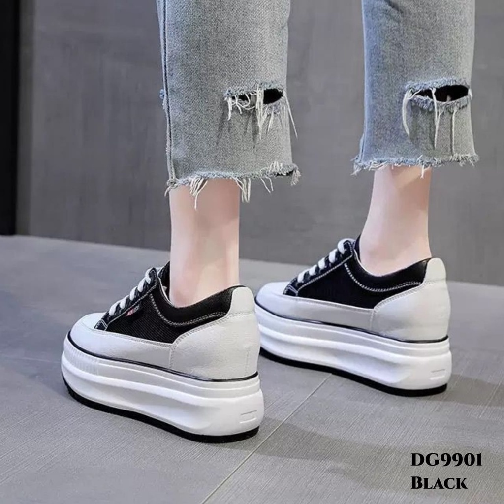 RESTOCK PRF Sneakers High Wedges Fashion Korea DG9901