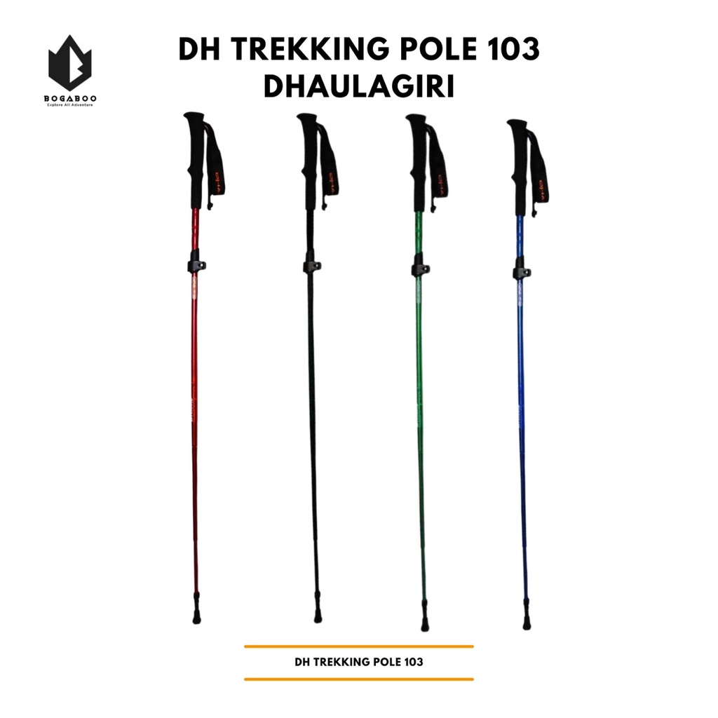 TrekkingPole DH 103 Lipat - Tongkat Gunung - Tongkat Pendaki