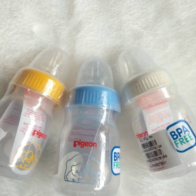 PIGEON Botol Susu Bayi SNI BPA Free 50 mL, 120 mL, dan 240 mL