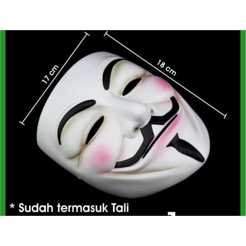 topeng anonymous / topeng pesta / mask party