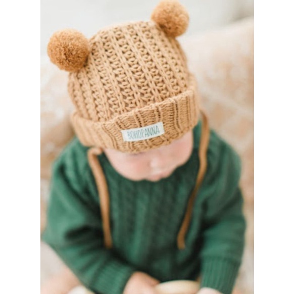 Topi rajut baby | Knit Beanie baby | BOHOPANNA
