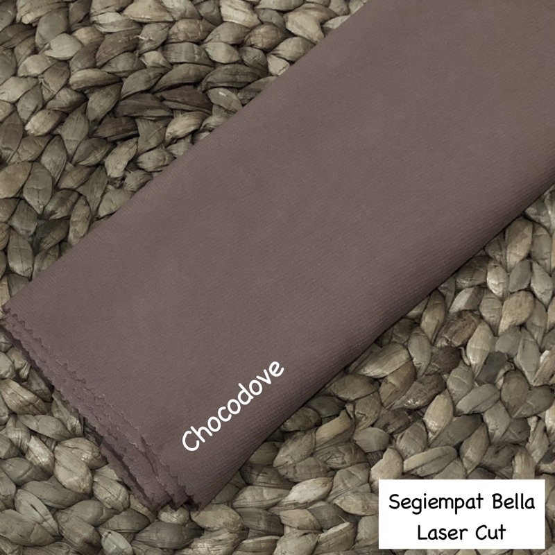 Hijab Bella Square Laser cut / Segiempat Bella-ChocoDove