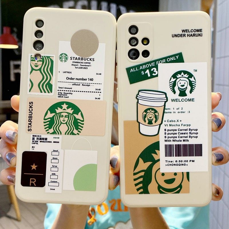 CASE HP KEKINIAN STARBUCKS ALL TYPE SAMSUNG REDMI OPPO REALME VIVO