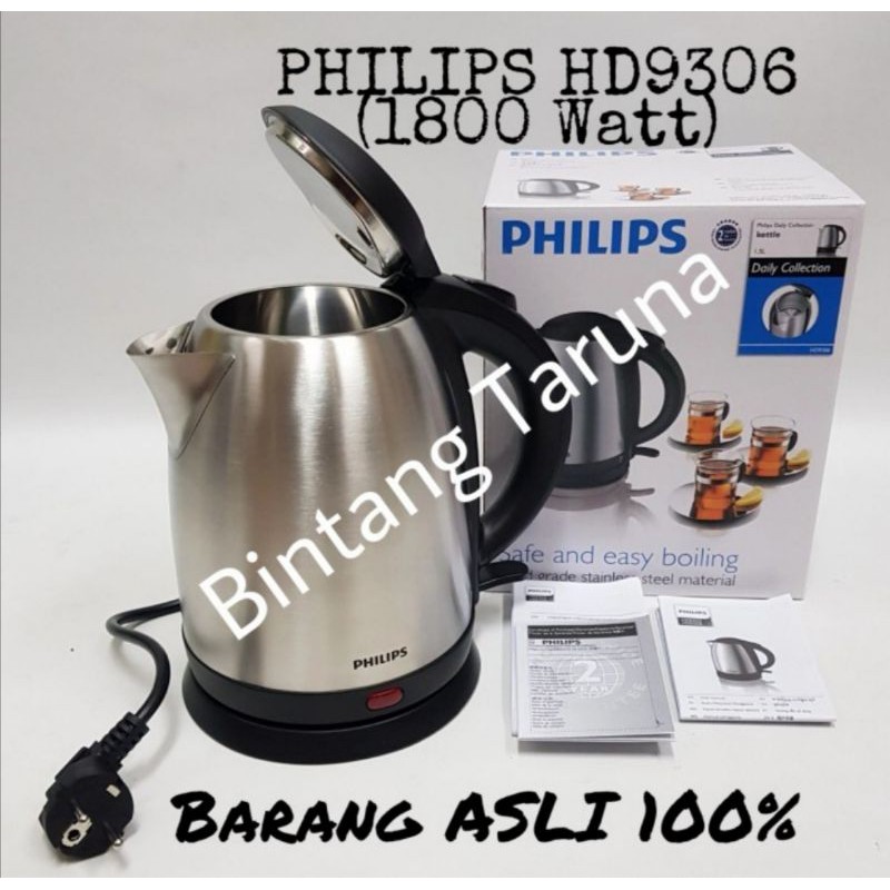 Jual Kettle Philips HD9306 Teko Listrik Philips HD9306 Pemanas Air
