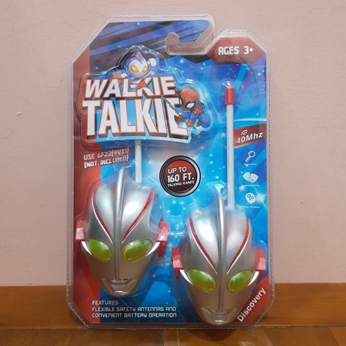 Mainan HT Walkie Talkie Ultraman - Mainan Anak HT Walkie Talkie