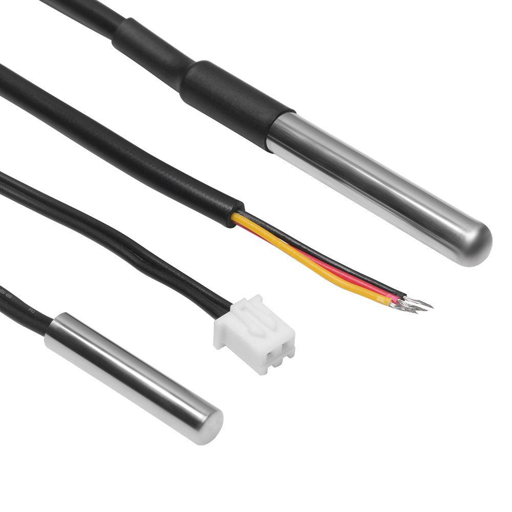 Solighter 0.5M/1M/2M/3M/5M/10M Digital Thermal Probe Kualitas Tinggi Tahan Air B3950 10K NTC Thermistor