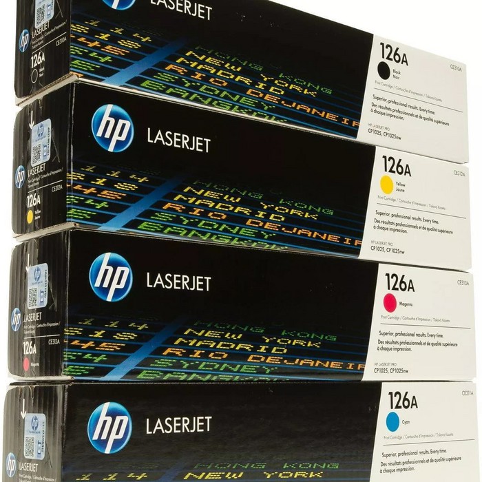 Toner HP Laserjet color 126A CE310A CE311A CE312A CE313A - Hitam