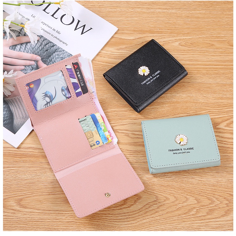 #LC-Wallet WD8351 Dompet Wanita Import Dompet Lipat Wanita