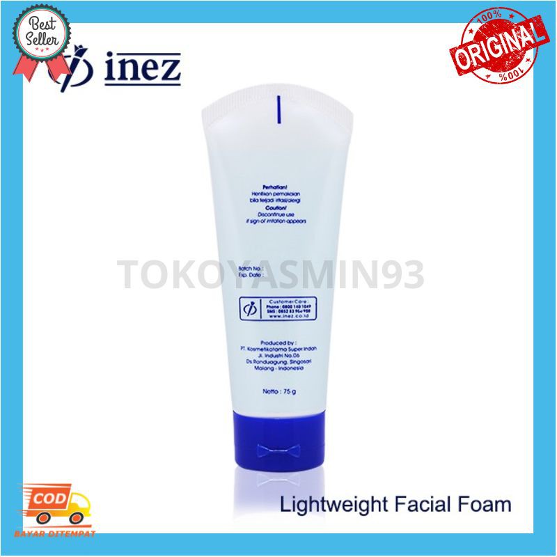 Inez Lightweight Facial Foam Murah