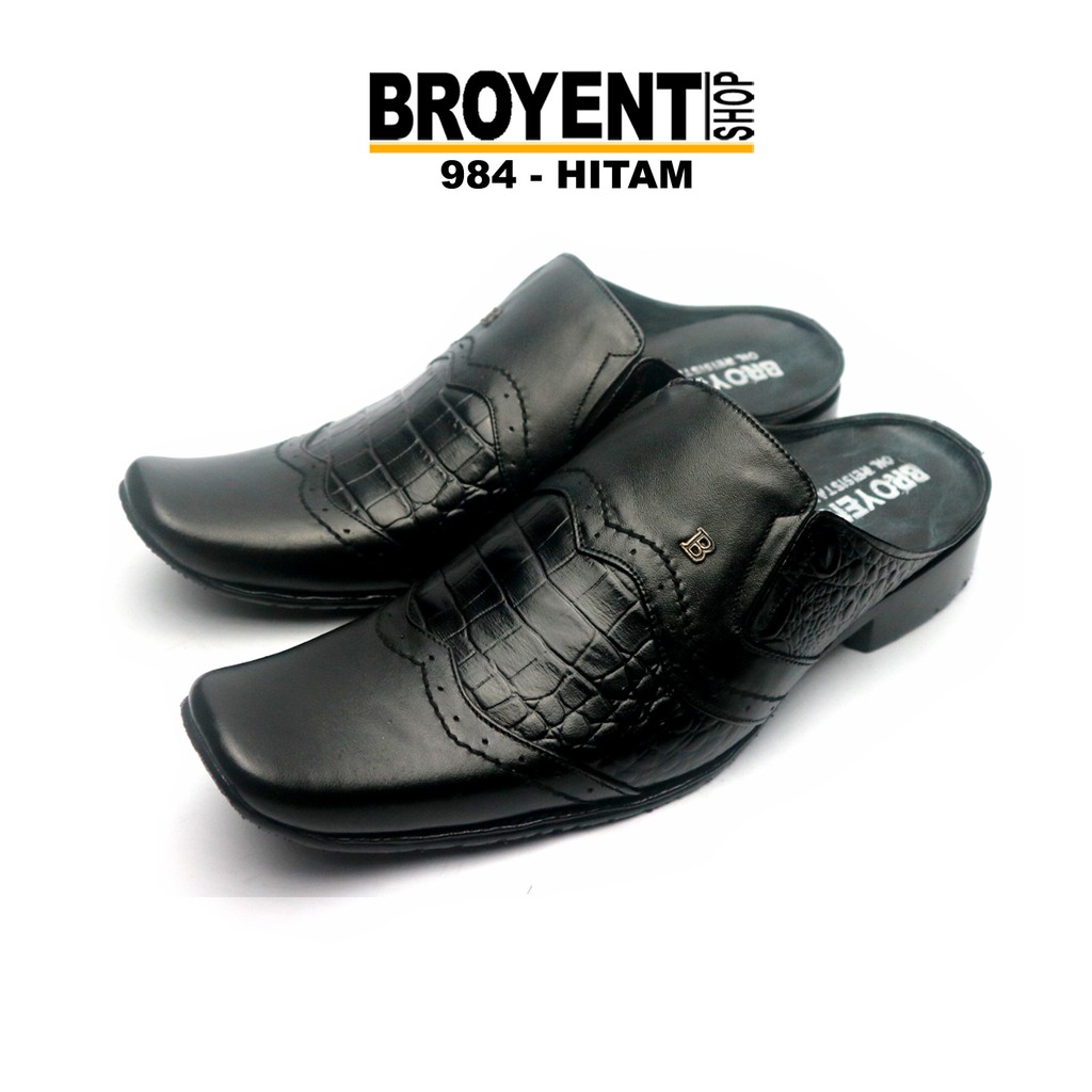 Sepatu Sandal Pria Bustong Kulit Asli 984