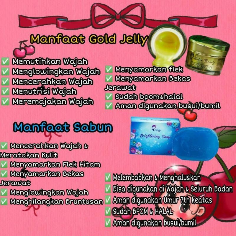 (KEMASAN BARU) BRIGHTENING SOAP KEDAS BEAUTY