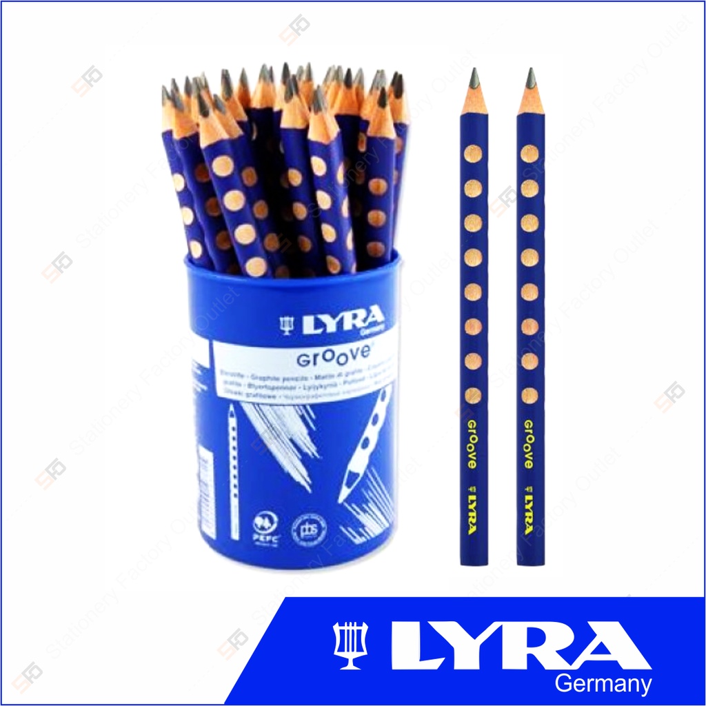 

Pensil Groove Jumbo Lyra - Graphite Pencil