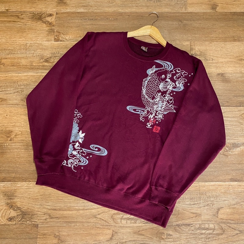 Crewneck Sukajan Koi By Seku (Second)