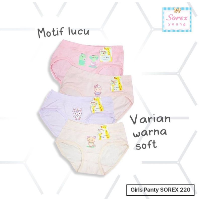 SOREX celana dalam anak perempuan