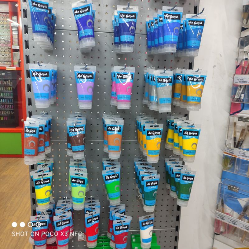 

de Goya acrylic paint 75 ml semua warna