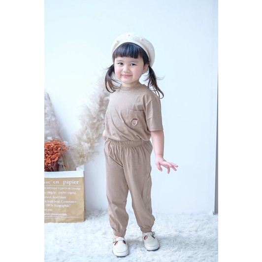 IL - SET JOJO UNISEX ANAK / SETELAN JOGGER ANAK - SETELAN ANAK SMILEE JOJO