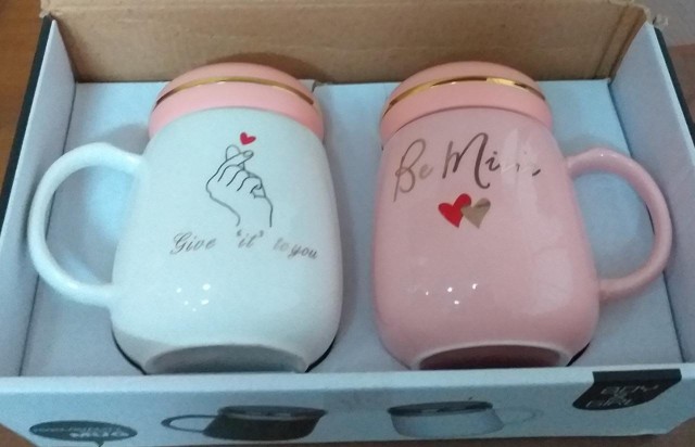 MUG GELAS  KERAMIK  COUPLE SET MUG KERAMIK  SOUENIR MUG 