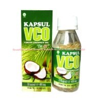 Kapsul Vco Virgin Coconut Oil 70kapsul Suplemen Kesehatan Untuk Membantu Daya Tahan Tubuh VCO