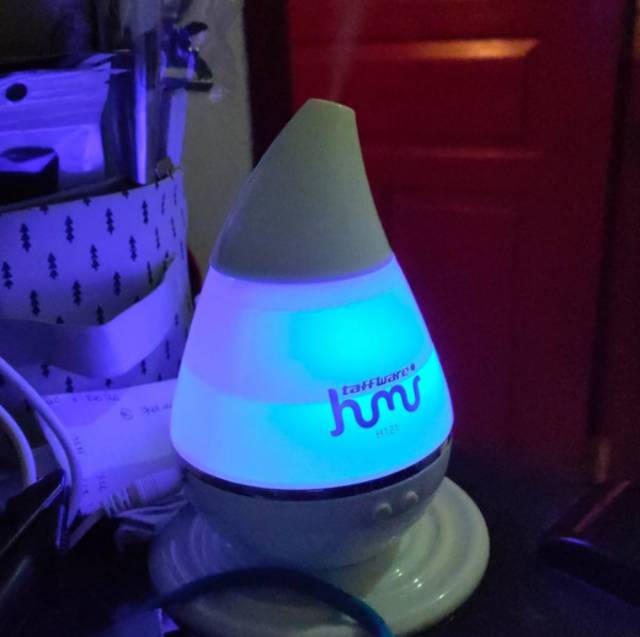 Humidifier Diffuser Double Uap 2000ml Aromaterapi Essential Oil Purifier Pengharum Pelembab Pewangi Ruangan Taffware