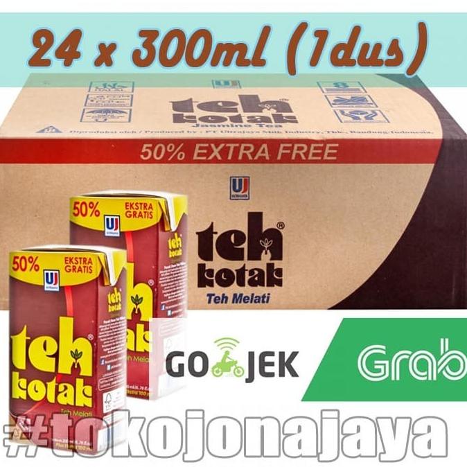 

[COD] Teh Kotak Jasmine 300 mL Box (Isi 24 Pcs) [COD]