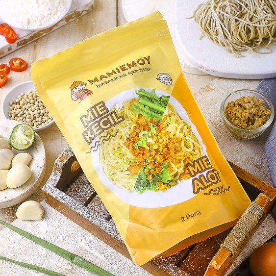 

Mie Ayam MAMIEMOY - Special Mix (2 Porsi Mie)