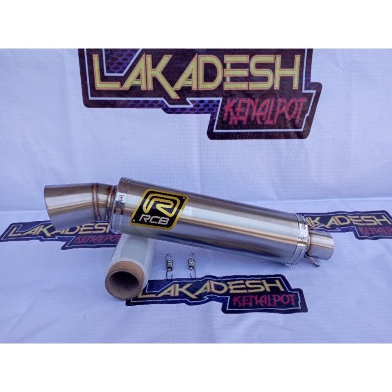 SILENCER KNALPOT RCB (INLET 38/50) ALL MATIC BEBEK SPORT