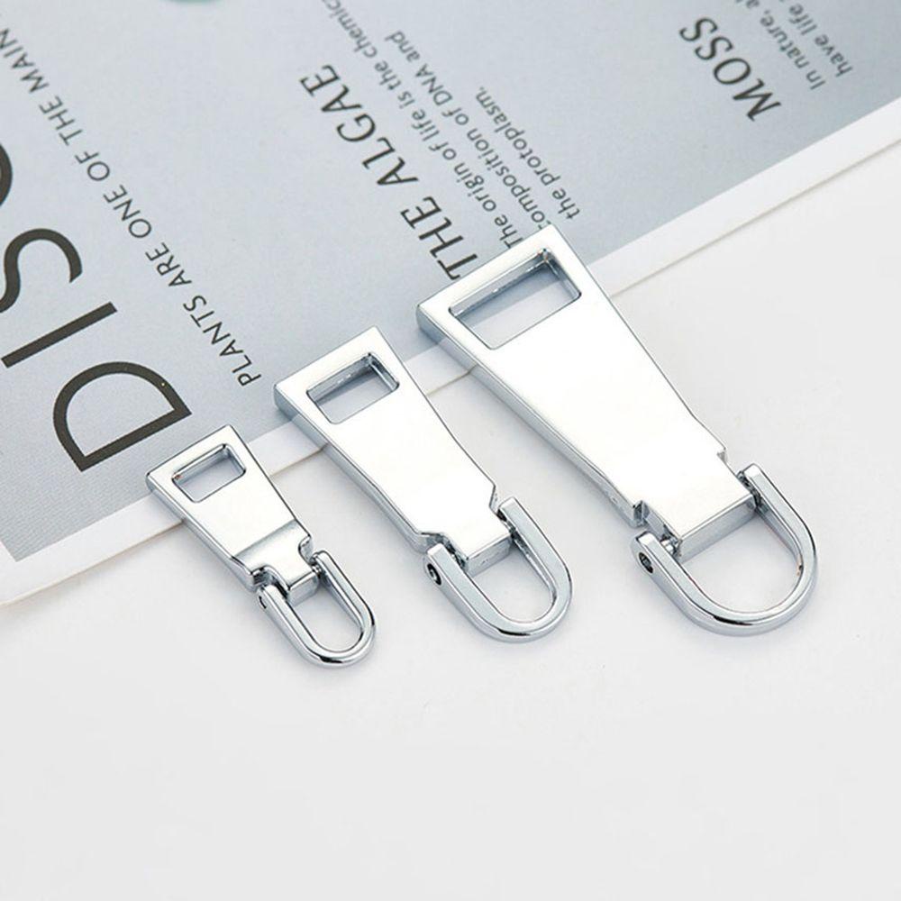 NEEDWAY Zipper Pullers 1Pc Aksesoris Jahit DIY Bahan Metal Untuk Ransel Coat Tab Zipper Sliders