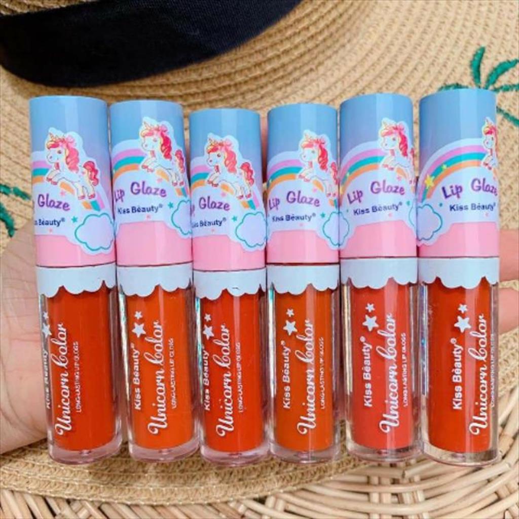 YA 816 - LIP GLOSS UNICORN COLOR KISS BEAUTY LIPCREAM