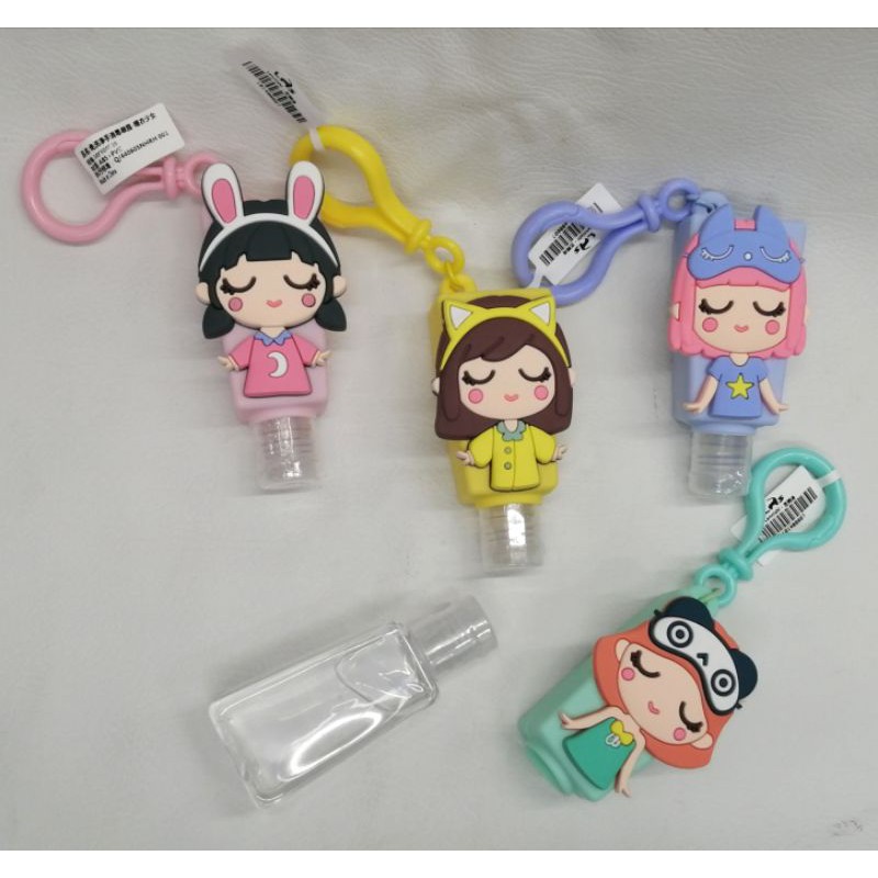 hand Sanitizer gantung boneka plus isi bisa di gantung di tas