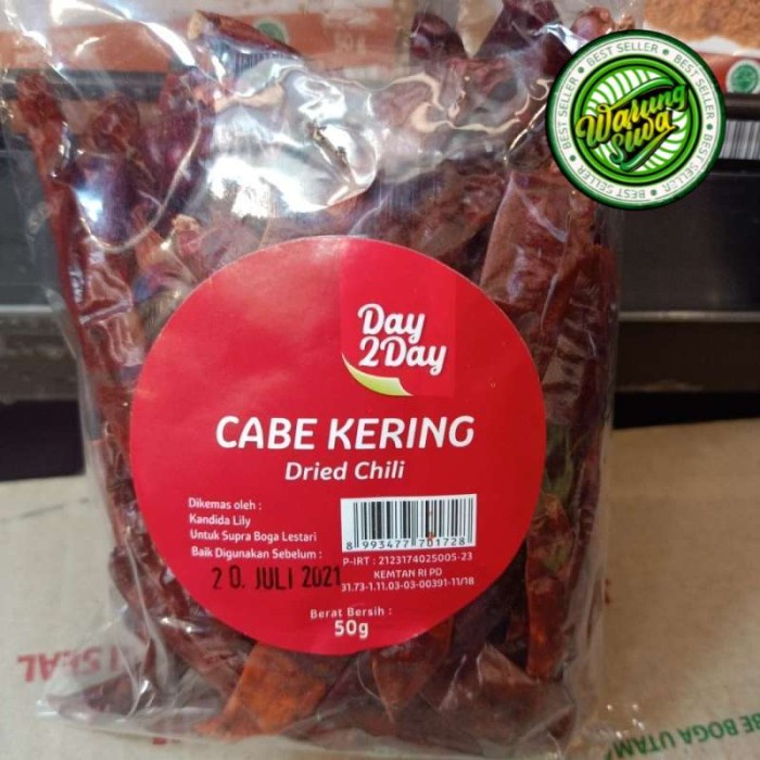 

Day 2 day cabe kering 50gr