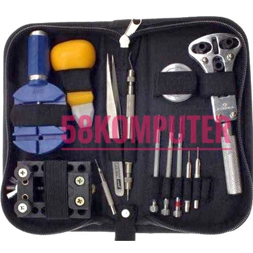 Watch Repair Tool Kit Reparasi Jam Tangan Lengkap Alat Servis Jam Tangan Paket Terlengkap Alat Servis Jam Tangan Paket Lengkap Set Komplit Peralatan Reparasi Jam Tangan Repair Tool Kit Set