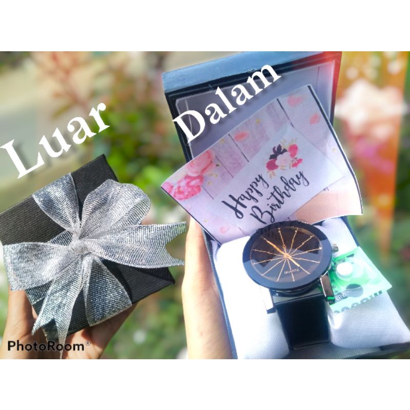 

PROMO!!! HAMPERS CEWEK, GIFT BOX JAM TANGAN, KADO GRADUATION KADO ULTAH,