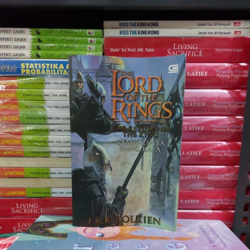 Jual BUKU ORIGINAL THE LORD OF THE RINGS THE RETURN OF THE KING ...