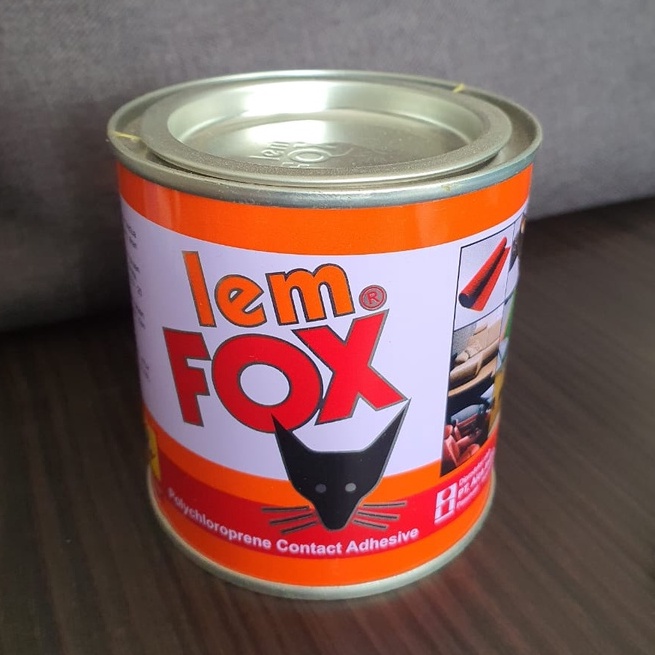 LEM FOX KUNING 70GR / LEM SERBAGUNA KARET KULIT KARPET