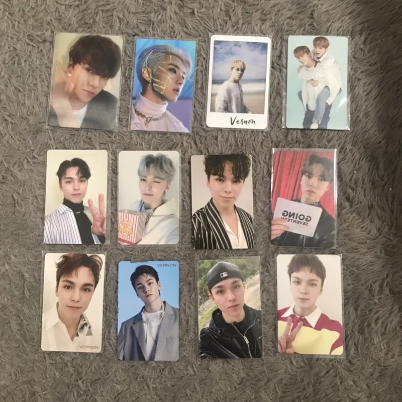 PHOTOCARD SEVENTEEN VERNON HOSHI SVT SG2021 MEMBERSHIP AL1 AN ODE YOUR CHOICE CARAT FML WONWOO MINGY