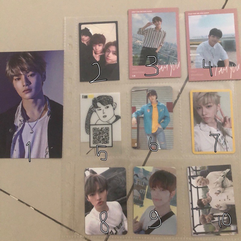 stray kids i am not i am you i am who yellow wood pc i.n jeongin felix lee know chan lyric paper