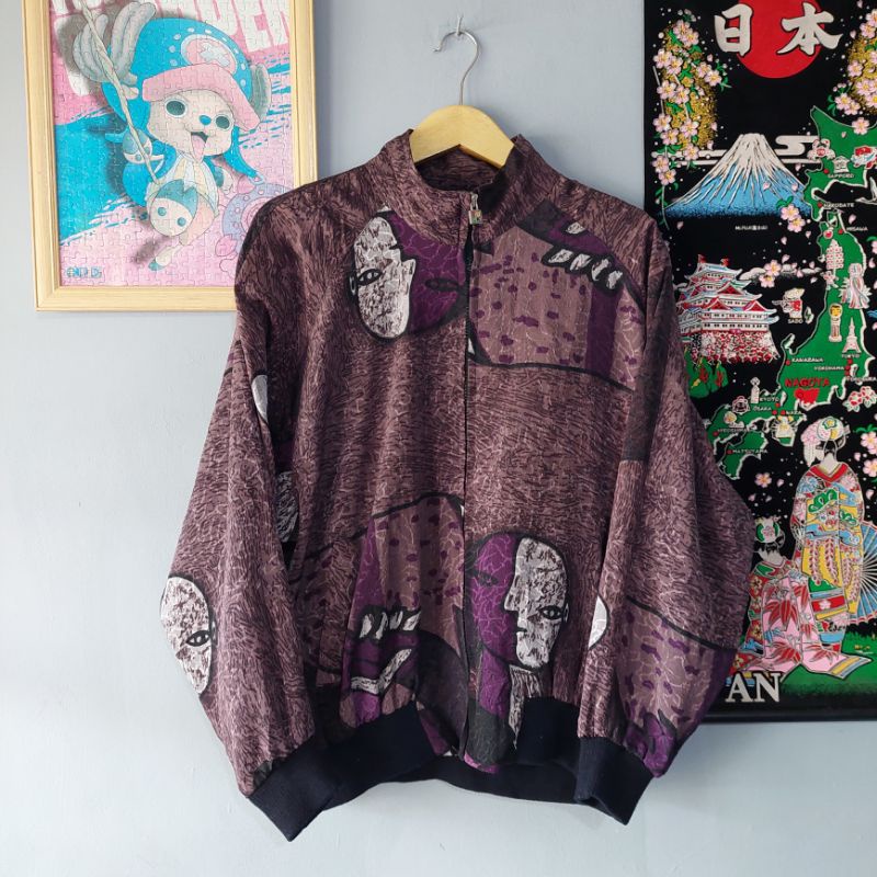 JAKET SILK VINTAGE PICASSO