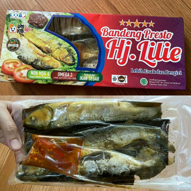 

TERMURAH Bandeng Presto Tulang Lunak Hj Lilie Lauk Praktis Lezat Bergizi