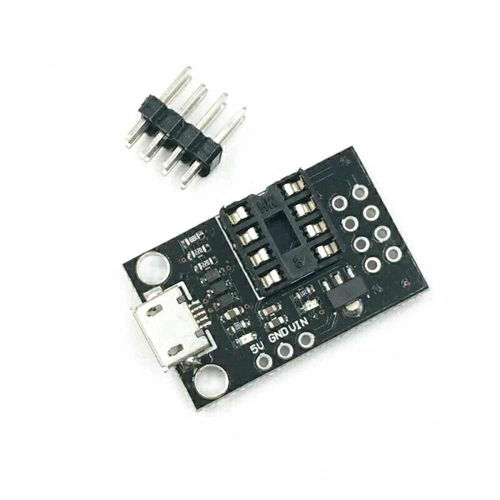 Pluggable development board attiny 85 attiny85 programmer programming editor