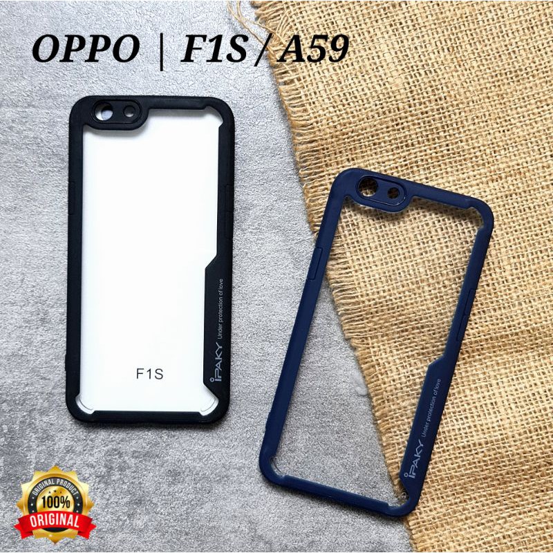 OPPO F1S A59 F5 F5 YOUTH F7 F9 F11 PRO - IPAKY Soft Case Bumper Transparent Clear