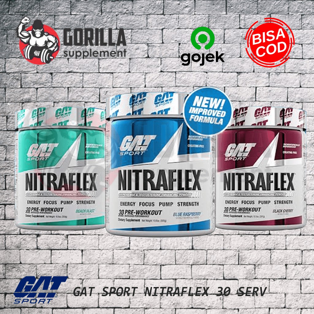 GAT NITRAFLEX 30 SERVING PREWORKOUT