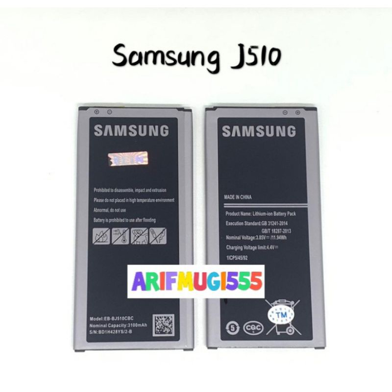 BATERAI BATRAI BATRE BATTERY SAMSUNG GALAXY J5 J510 2016 ORIGINAL